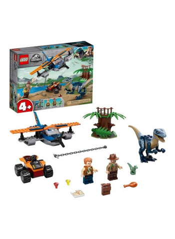 101 Piece Jurassic World Velociraptor Rescue Mission Building Kit