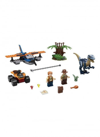 101 Piece Jurassic World Velociraptor Rescue Mission Building Kit