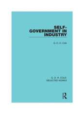Self-Government In Industry Paperback
