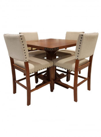Costa High Table Brown