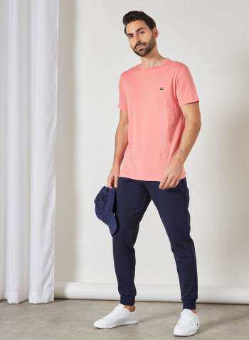Crew Neck T-Shirt Pink