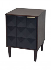 Gardner Accent Table Black/Brown 50.8 x 50.8 x 71.1centimeter