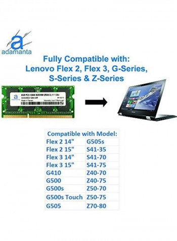 8 Gb Laptop Memory Module 8GB Multicolour