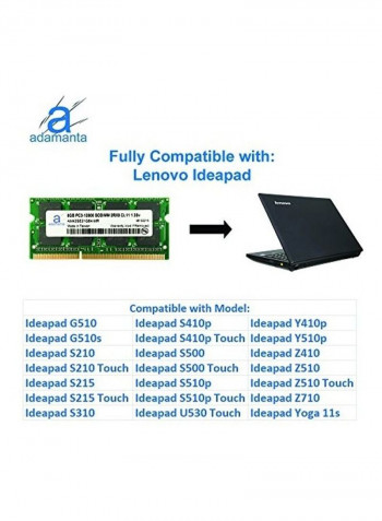 8 Gb Laptop Memory Module 8GB Multicolour
