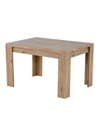 Braxton Dining Table Brown 120x90x76cm