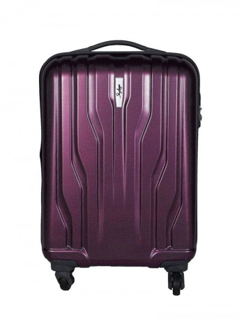Hardside Luggage Trolley Raisin