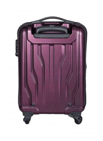 Hardside Luggage Trolley Raisin