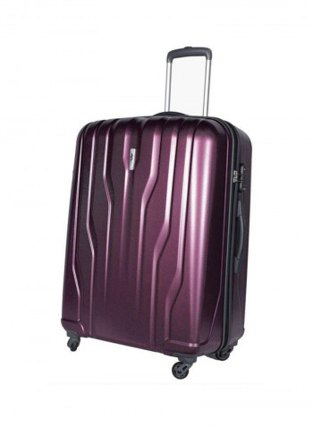 Hardside Luggage Trolley Raisin