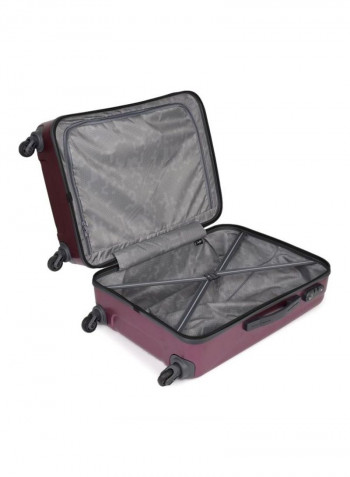 Hardside Luggage Trolley Raisin