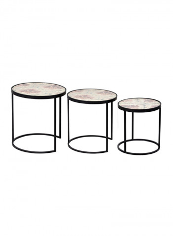 3-piece Jessie Nest Of Table Multicolour