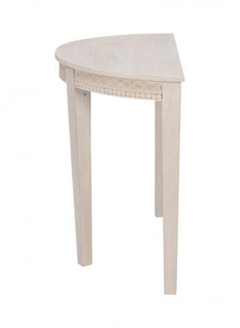 Nomad Console Table Beige 100x75x45cm