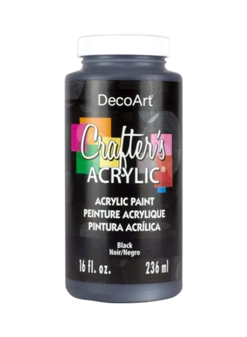 Crafter's Acrylic Paint Black