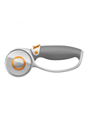 Loop Handle Rotary Cutter Grey/Silver/Orange