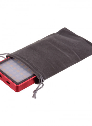 RGB Pocket LED Video Panel Camera Fill Light Red