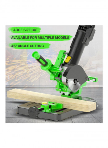 Angle Grinder Bracket Fixed Polishing Machine Multicolor 38cm