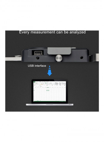 Waterproof Digital Vernier Calliper With LCD Display Multicolor 43.2cm