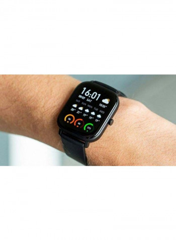 GTS Smart Watch With GPS Obsidian Black