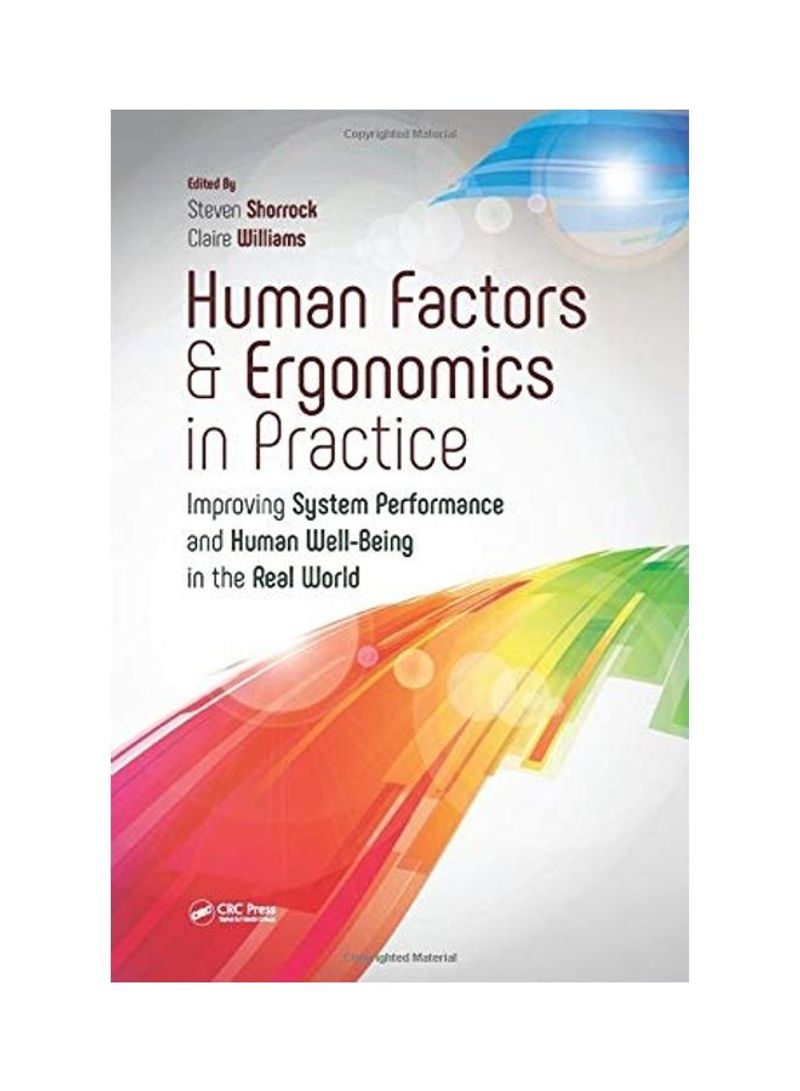 Human Factors And Ergonomics In Practice Paperback English by Steven Shorrock
