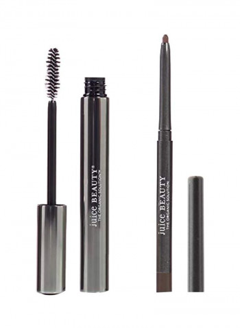 2-Piece Phyto-Pigments Ultra Natural Mascara With Eye Pencil Black/Brown