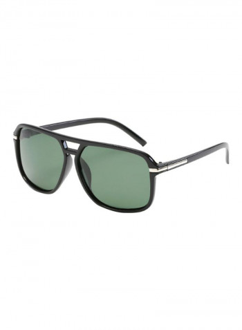 Men's Polarized Square Sunglasses - Lens Size: 61 mm