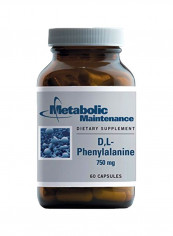 D L-Phenylalanine 750 mg Dietary Supplement - 60 Capsules