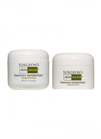 2-Piece Unscented Beewax Moisturizer 113g