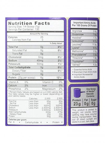 Whey Protein Isolate - Chocolate