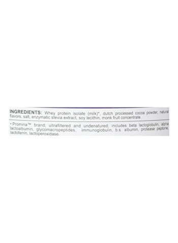 Whey Protein Isolate - Chocolate