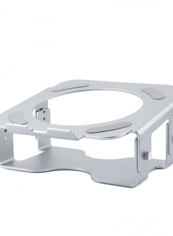 DNZJ-03 Aluminum Adjustable Desktop And Notebook Stand For MacBook Pro/Air فضي