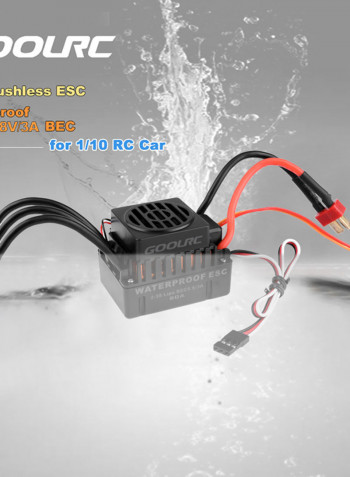Waterproof 3650 3900KV Motor With 60 Brushless ESC And 25kg Servo Combo Set For 1/10 RC Car 10.5 X 6 X 8cm
