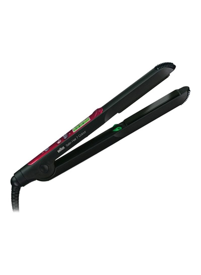 Hair Straightener Black/Pink 0.62g