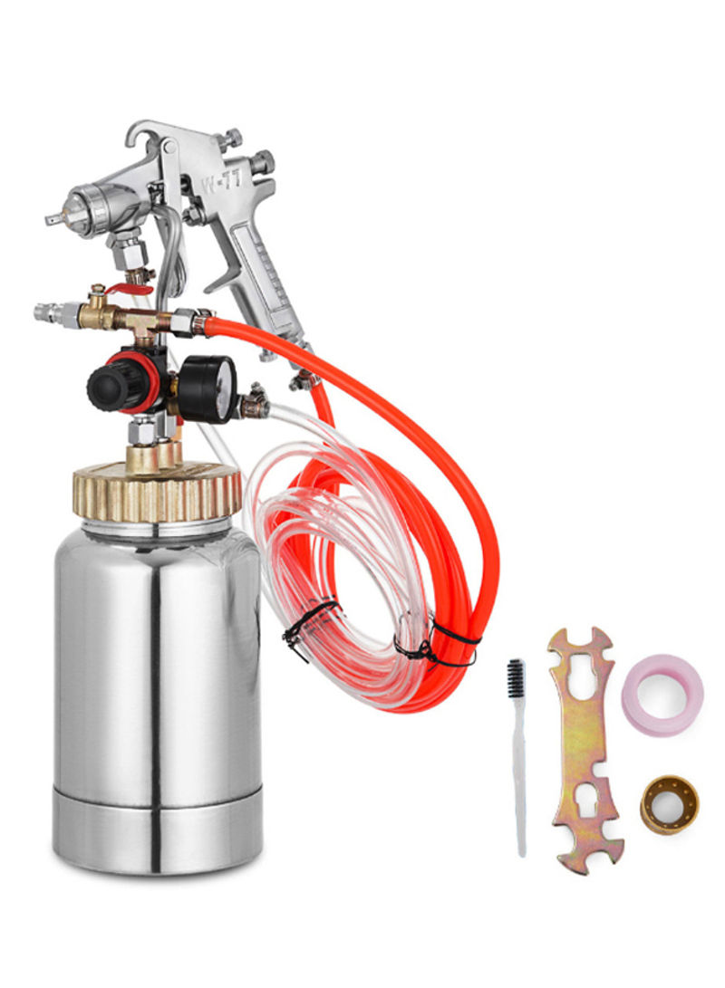 Pressure Pot Tank With Paint Sprayer And Accessory Multicolour