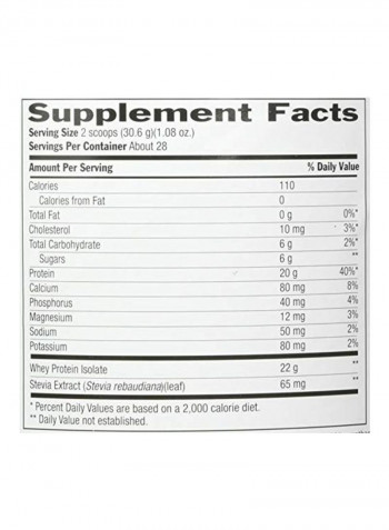 Whey Protein Isolate