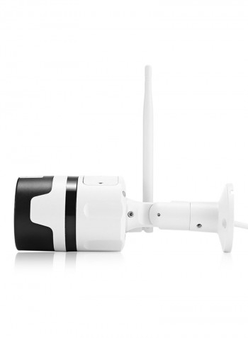 كاميرا مراقبة IP خارجية لاسلكية CCTV مزودة بخاصية الواي فاي بدقة 1080P بصوت ثنائي الاتجاه/P2P / وكشف للحركة طراز WXHI100W - V10