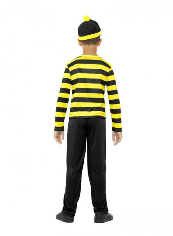 Where's Wally Odlaw Costume S