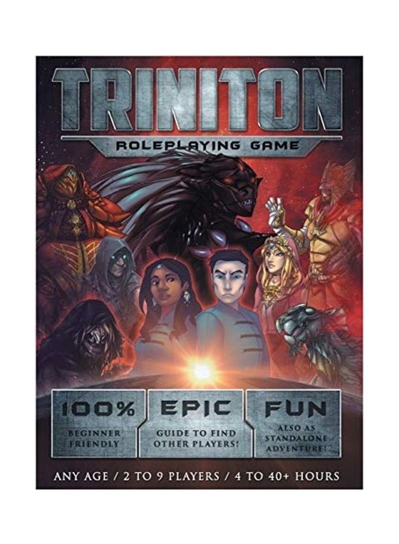 Triniton: The Roleplaying Game Paperback English by Christian Ahlin