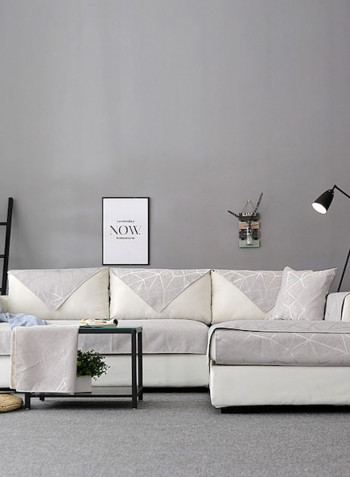 Universal Simple Style Home Use Sofa Slipcover Grey