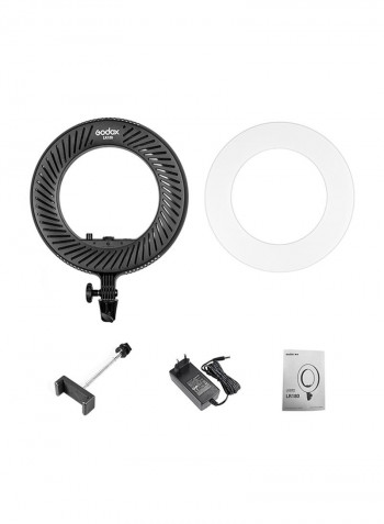 LR180 Ring LED Video Light Black