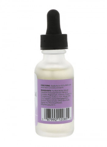 Hyaluronic Acid Anti Aging Peptide Facial Skin Prep Serum 29.5ml