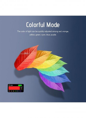 Portable RGB LED Video Fill Light Multicolour