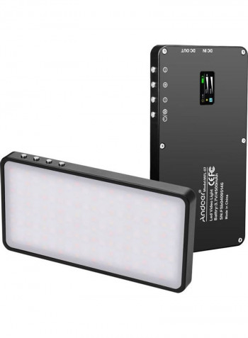 Portable RGB LED Video Fill Light Multicolour