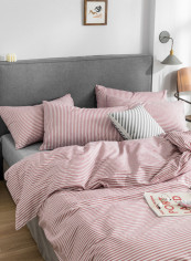 4-Pieces King Size Comfortable Printed Bedding Set Cotton Multicolour 180x220cm