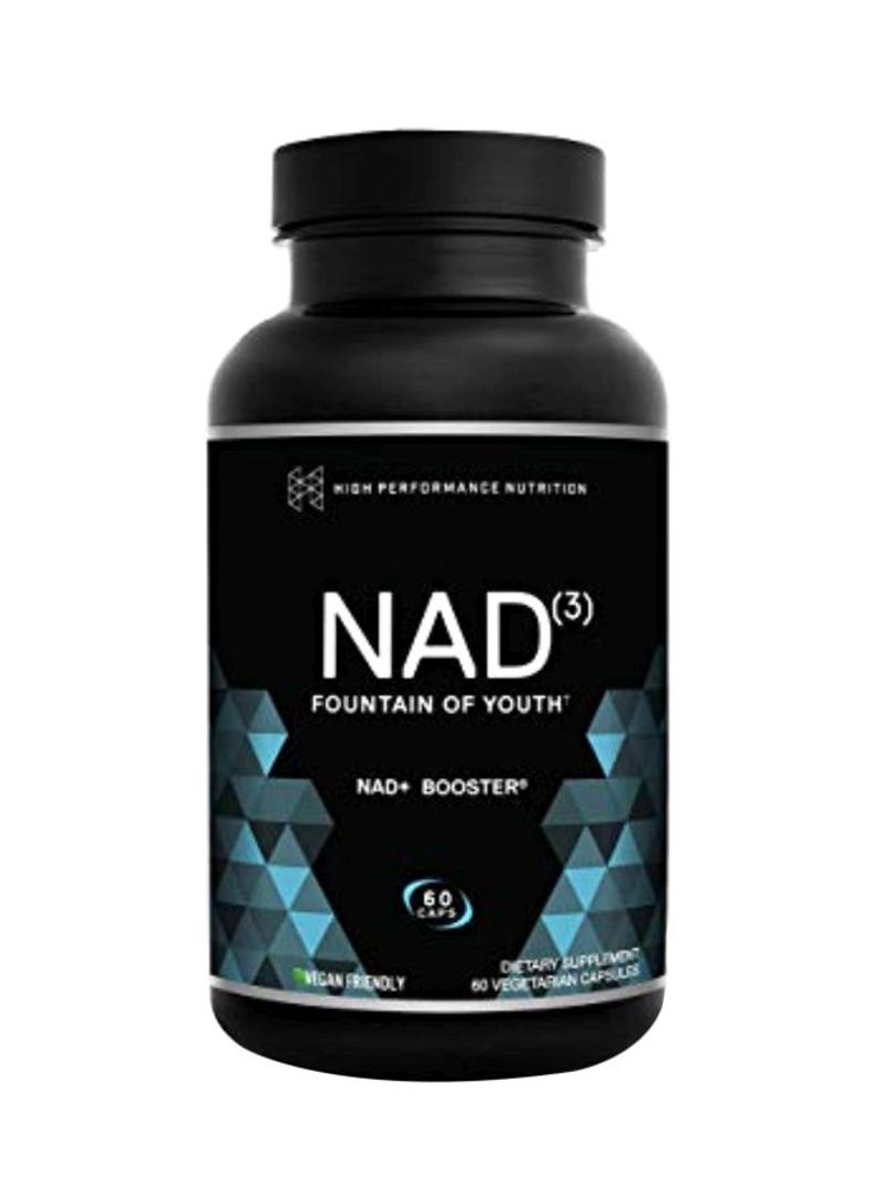 NAD+ Booster Dietary Supplement - 60 Vegetarian Capsules
