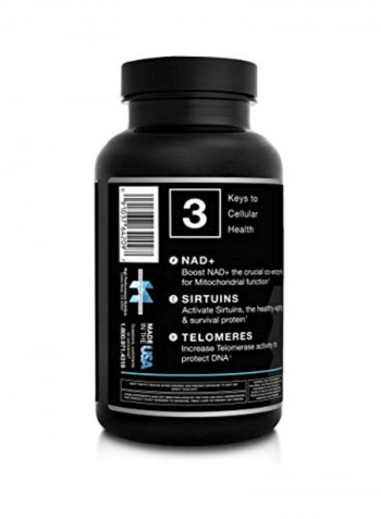 NAD+ Booster Dietary Supplement - 60 Vegetarian Capsules