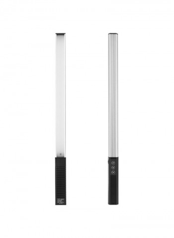 Dimmable LED Video Light Wand Kit Black