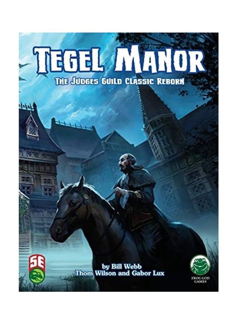 Tegel Manor Paperback English by Bill Webb