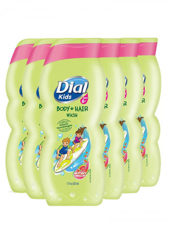 Pack Of 6 Watery Melon Kids Body And Hair Wash 6 x 355ml