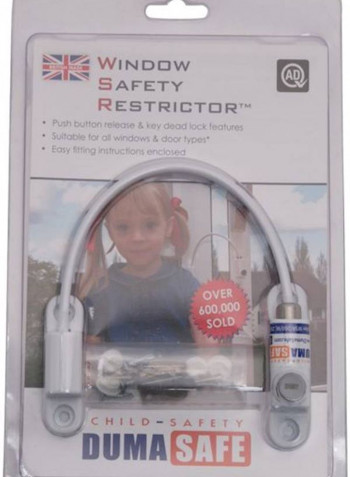 Window Lock Restrictor - White