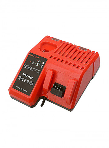 Battery Charger For Power Tool Red