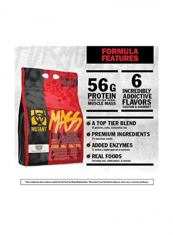 Mass Weight Gainer Protein Powder - Vanilla Ice Cream